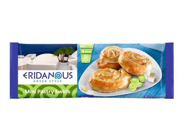 Pastry Swirls with Leek and Cheese
