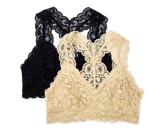 Serra 
 Ladies' 2-Pack Comfort Lace Bralette