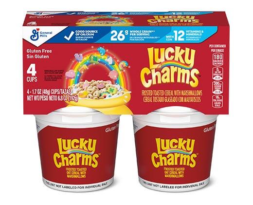 General Mills 4PK Cereal Cups