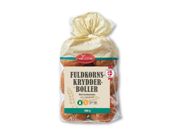 MØLLESTEN Fuldkornskrydderboller
