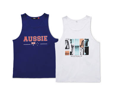 Adult's Australia Day T-Shirt or Singlet