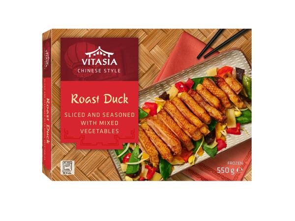 Roast Duck with Vegetables