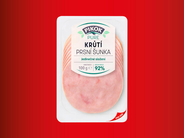 KRŮTÍ PRSNÍ ŠUNKA