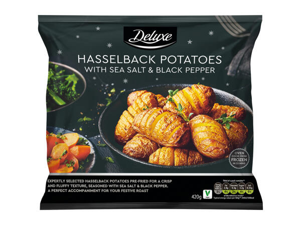Deluxe Hasselback Potatoes