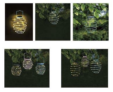 Gardenline Spiral Solar Lantern