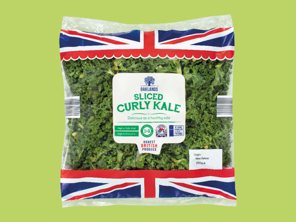 Oaklands Sliced Curly Kale