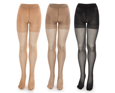 BLUE MOTION Damen-Strumpfhose figurformend, Doppelpkg.