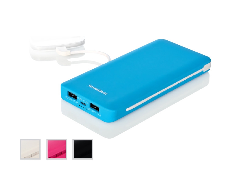 SILVERCREST 10,000mAh Power Bank