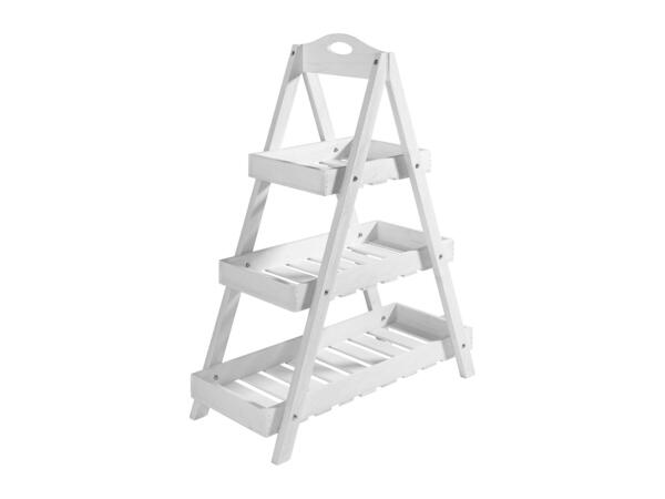 Livarno Home Plant Ladder Stand - White