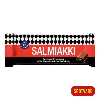 FAZER 
 Salmiakki chokoladebar