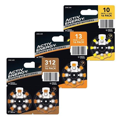ACTIV ENERGY Batterie a bottone confezione multipla