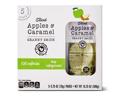 Park Street Deli Apples & Caramel or Peanut Butter 5 Pack Snack Packs ...