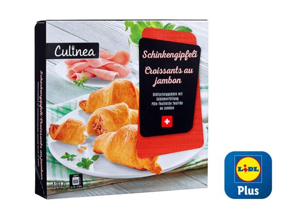 Croissants au jambon