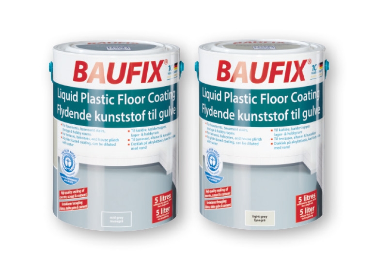 Baufix Liquid Plastic Floor Varnish 5L