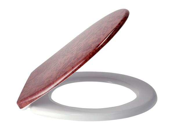 Livarno Home Red Toilet Seat