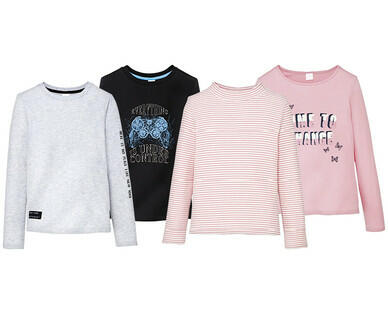 ALIVE(R) 
 T-SHIRTS À MANCHES LONGUES BIO POUR ENFANTS