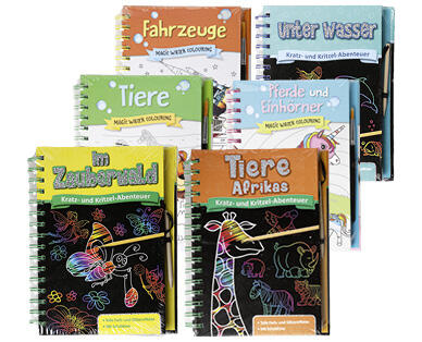 KRATZBUCH FÜR KINDER