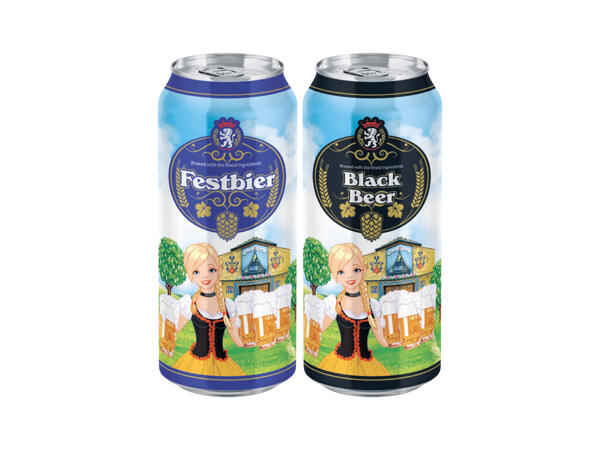 Festbier Blonde Beer or Black Beer