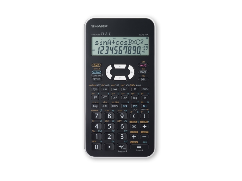 Sharp(R) Sharp Twin Line Scientific Calculator 6080
