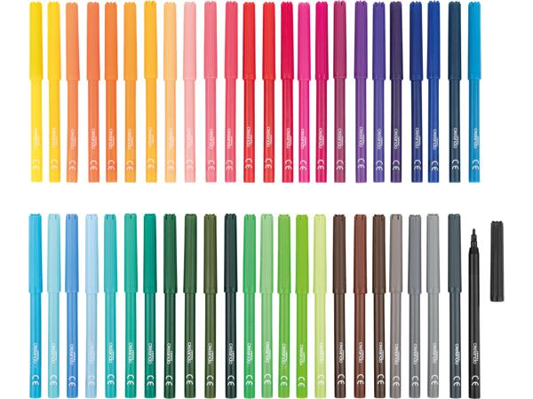Fiberpennor, 48-pack