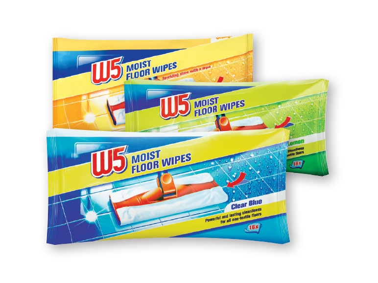 W5(R) Moist Floor Wipes