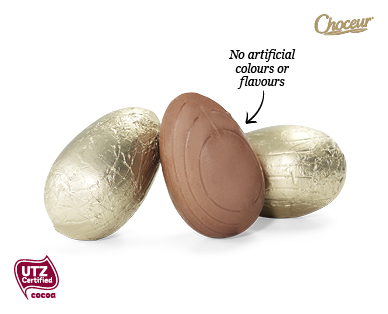 CHOCEUR SWISS MILK CHOCOLATE MINI EGGS 120G