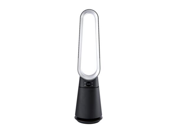 Silvercrest Bladeless Tower Fan - Black