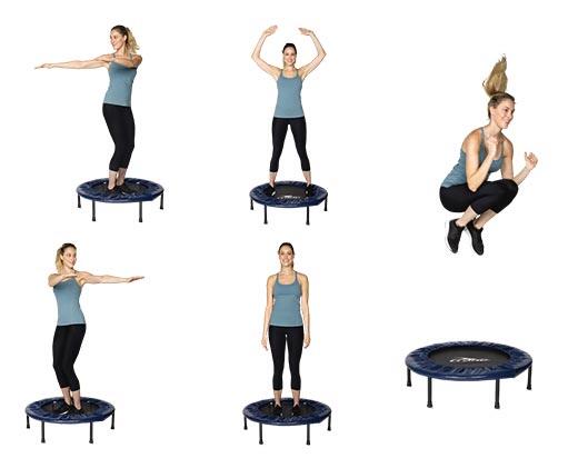 Crane 
 Foldable Fitness Trampoline