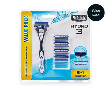 Schick Hydro 3 Razor Kit Value Pack