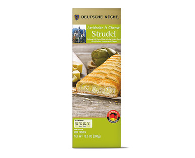 Deutsche Küche Spinach & Ricotta or Artichoke & Cheese Savory Strudels