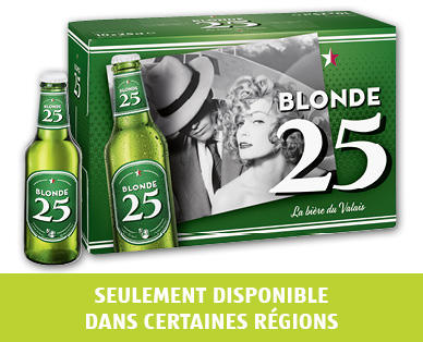 VALAISANNE Bière Blonde 25