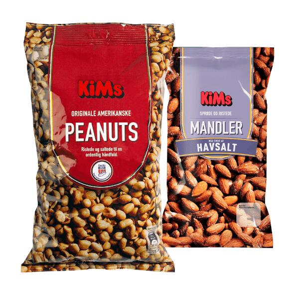 Mandler eller peanuts