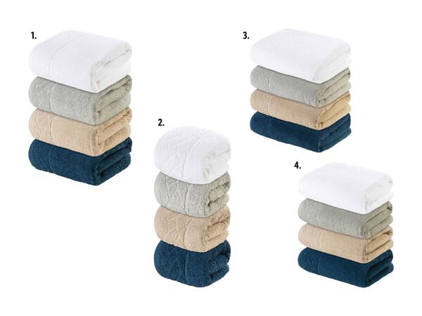 Serviette de toilette éponge