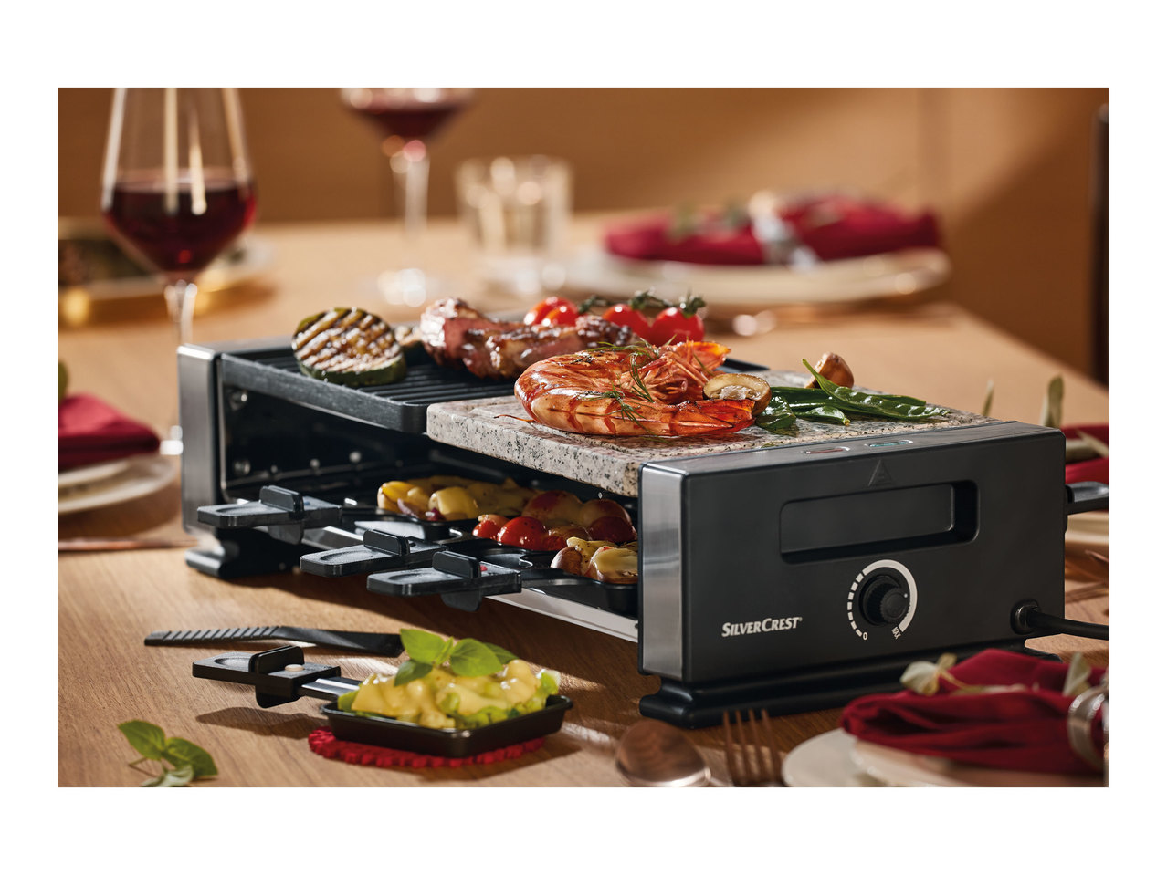 Silvercrest Raclette Grill1