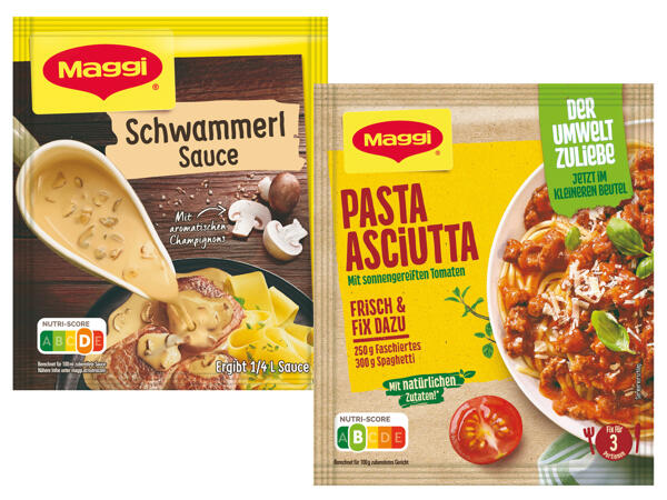 Maggi Sauce oder Fix