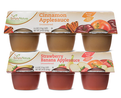 SimplyNature Applesauce Cups