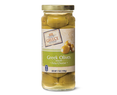 Journey to Greece Stuffed Greek Olives With Feta