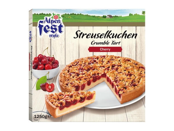 Alpenfest Crumble Tart