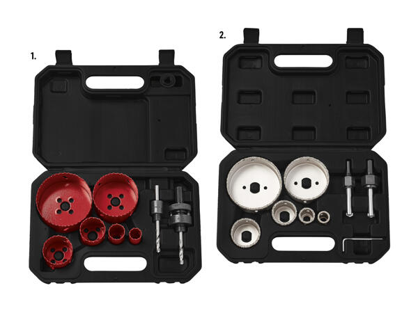 Set de scies cloches, 9 pièces