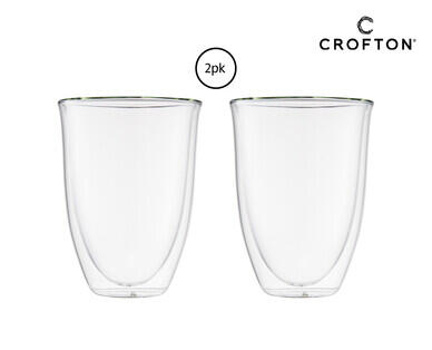 Double Wall Thermo Glasses 2pk