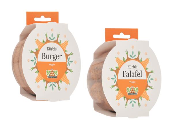 Burger de courge/falafels de courge VEGETARIAN QUALITY