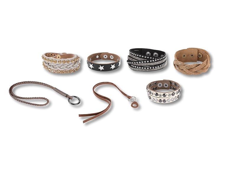 Bracelet en cuir/porte-clés
