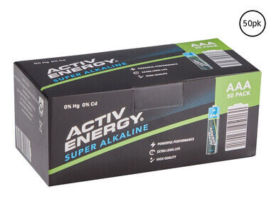 Activ Energy Big Box AAA 50pk