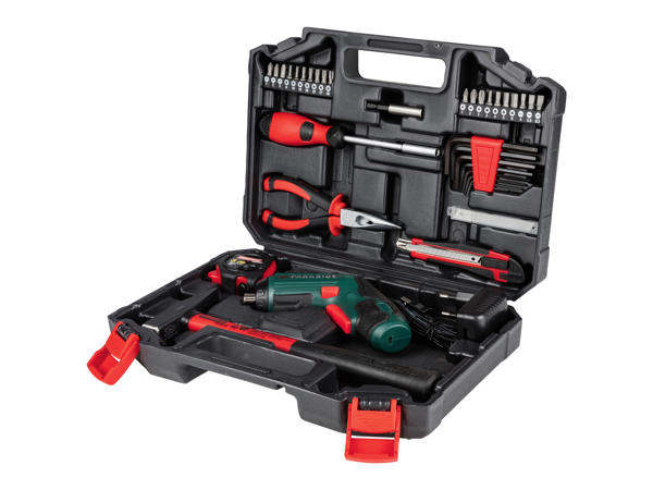 Tool Set with Cordless Screwdriver