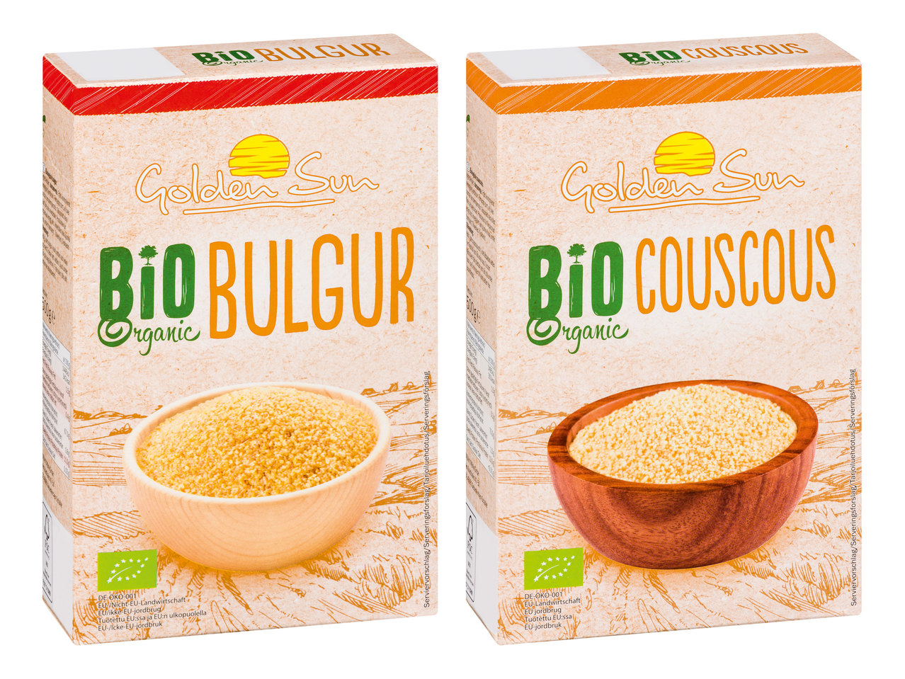 GOLDEN SUN Bio-Couscous/Bio-Bulgur