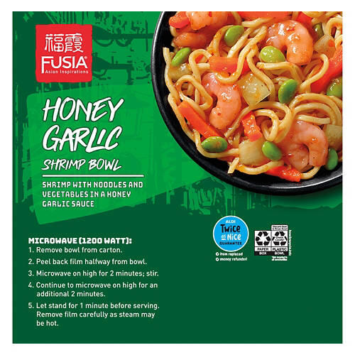 Honey Garlic Shrimp Bowl, 9 oz