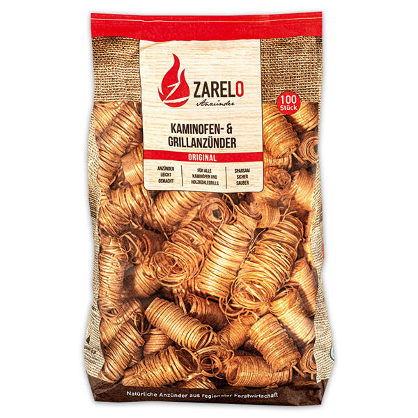 Holzwolle Anzünder