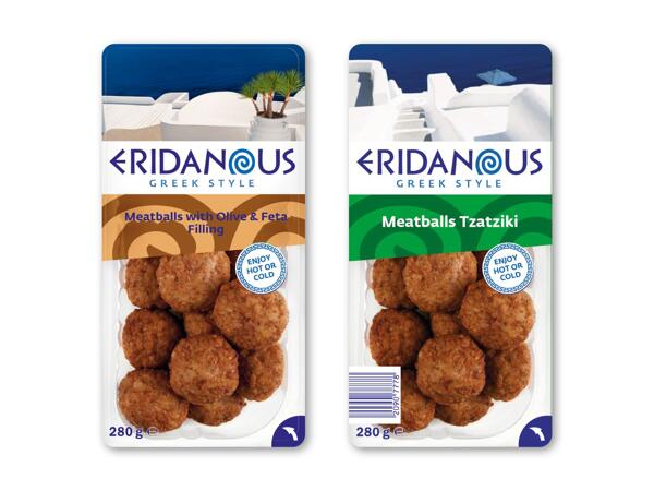 Kødboller med fyld