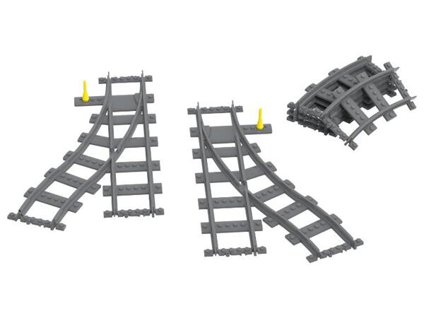 Playtive Clippys Sada kolejnic / výhybek