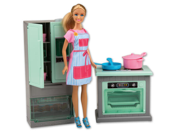 Puppen-Set „Küche/​Supermarkt"